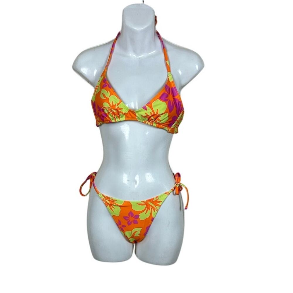 Wild Fable Floral Orange Bikini size XS/S